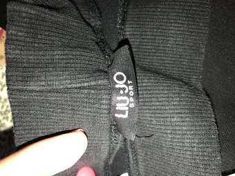 LIU JO black originál luxusne damske teplaciky S - 7