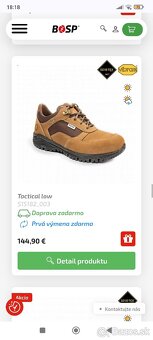 BOSP obuv Gore-Tex veľkosť 26,5 - 7