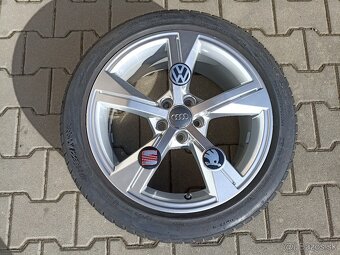 Originál alu disky Audi, Seat, Škoda, VW R17 5x100 ET46 - 7