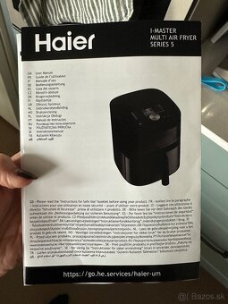 Nova teplovzdusna friteza Haier series 5 - 7
