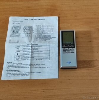 Čistička vzduchu IONIC, Digitálny ovládač spotrebičov Kapa - 7