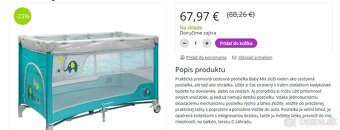 Cestovná postieľka - 7