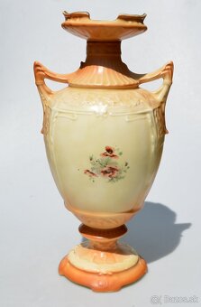 Starožitná veľká porcelánová váza - Maky - 7