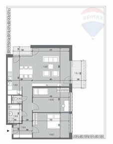 NA Predaj 3 izbové byty s predzáhradkou a terasou, Záhorská  - 7