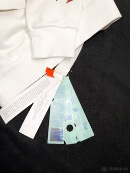 Off White Mikina s kapucňou (S,M) - 7