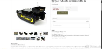 Rybárska zavážacia loďka Bait Liner BL - 7
