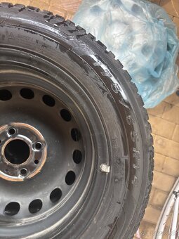 Pneumatiky plus plechové disky Fiat 500 … - 7