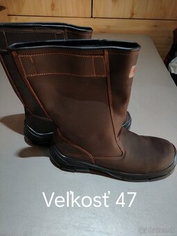 Pracovné topánky s oceľovou špicou - 7