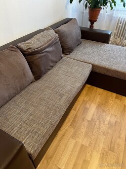 Rohový rozkladací gauč " - 7