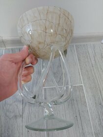 Predam tuto zaujimavu peknu vazu umelecke sklo - 7