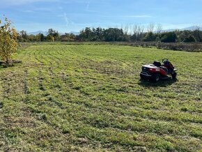 Kosenie trávy, kosenie pozemkov, mulčovanie traktorom - 7