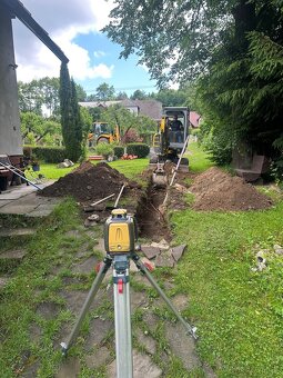 Minibager bager traktorbager zemné prace - 7