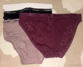 Nohavičky Calvin Klein 3-pack velkosť S…nové - 7