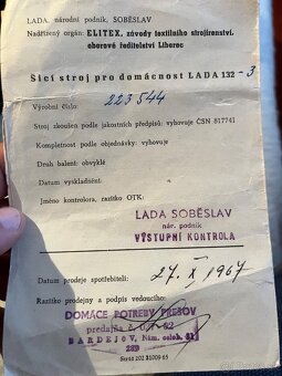 Šijací stroj RETRO - 7