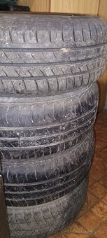 185/60 R14 4x100 6J hlinikove disky a pneumatiky - 7