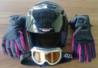 Lyže, lyziarky, palice, okuliare, prilba, vaky - 7