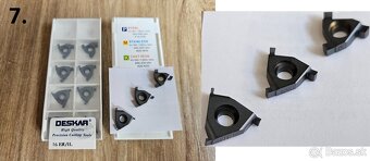 Závitové sústružnícke nože - vonkajšie / stúpanie 0,5-3mm - 7