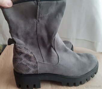 Tamaris kožené čižmičky - 7