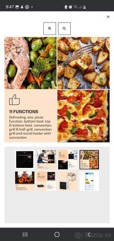 Vstavaná rúra Klarstein Illuminosa Smart Oven - 7