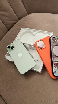 Predám Apple Iphone 15, 128gb green, ako nový TOP stav - 7