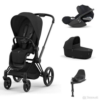 Elektrický kočík CYBEX e-Priam, 3-kombi, čierny - 7