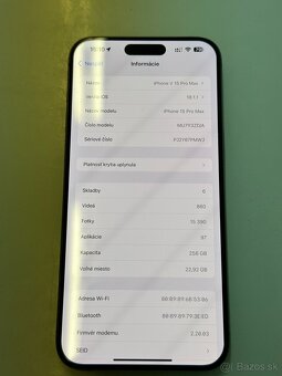 iPhone 15 Pro Max 256gb Natural Titanium - 7