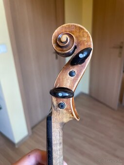Zachovalé 4/4 husle, 115-ročné od Georga Krywalského - 7