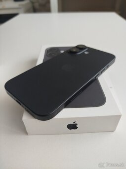 Iphone 16 black 256 GB, záruka 2 roky - 7