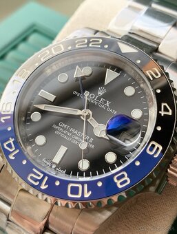 Rolex GMT-Master II BATMAN, Nové, 40mm, Modro-čierne - 7