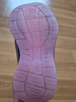 Skechers blikajúce snehule Power Paint tmavomodré - 7