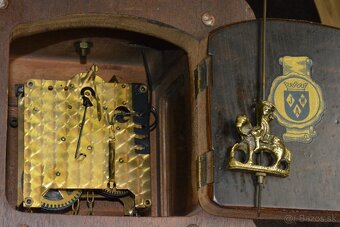 Starožitné Zánské dvouzávažové hodiny - 7