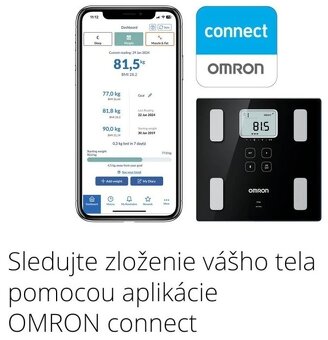 Omron VIVA BF-222T - diagnostická smart osobná váha - 7