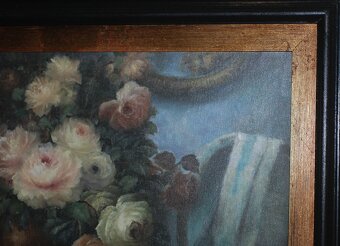 OBRAZ - Olejomaľba - Kvetinové zátišie - 7