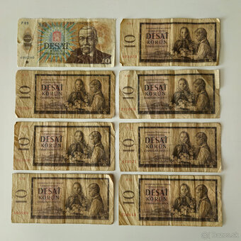 Československé staré bankovky - 7