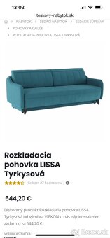 Roztahovacia pohovka Lissa - 7