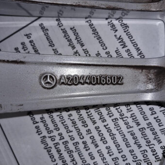 Mercedes dvojrozmer disky 5x112 R20 8,5J-9,5J ET45-ET57 - 7