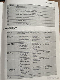 Umývačka riadu AEG - 7