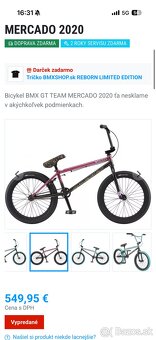 BICYKEL BMX GT TEAM MERCADO - 7