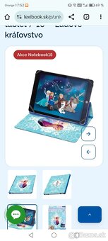 Univerzálne puzdro na tablet 7-10" - Ľadové kráľovstvo - 7
