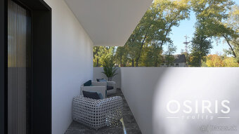 Klimatizovaný 3i byt v novostavbe z r. 2025, terasa 24 m2, 1 - 7