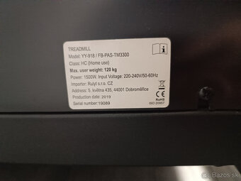 Bežecký pás Lifefit TM3300 - 7