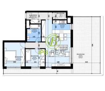 Moderný 3-izb. byt s veľkou terasou a saunou v projekte Slne - 7