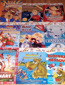 Rozprávky 51ks DVD 1ks 1€ - 7
