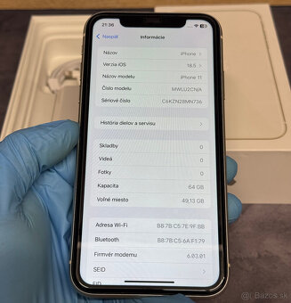 Apple iPhone 11 64GB White / nová batéria - 7