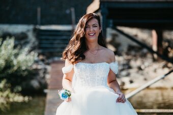 Svadobné saty na predaj - 7