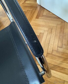 Mart Stam chrómové stoličky - 7