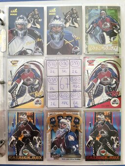 Hokejové kartičky - Patrick Roy 4 - 7