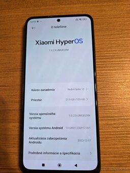 Xiaomi Redmi note 12 čierny - 7