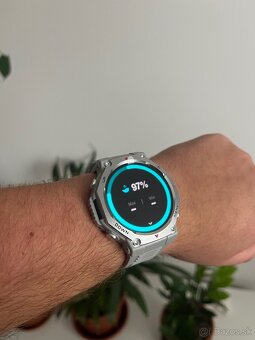 Strieborné smart hodinky s Amoled displejom - 7