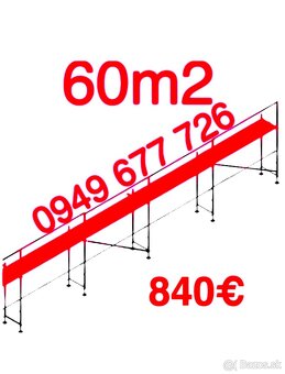Predám lešenie kvalitne ,certifikované , pozink - 7